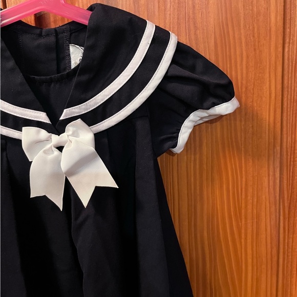 Rare Editions 24 months 2-piece navy sailor dress - Picture 6 of 11